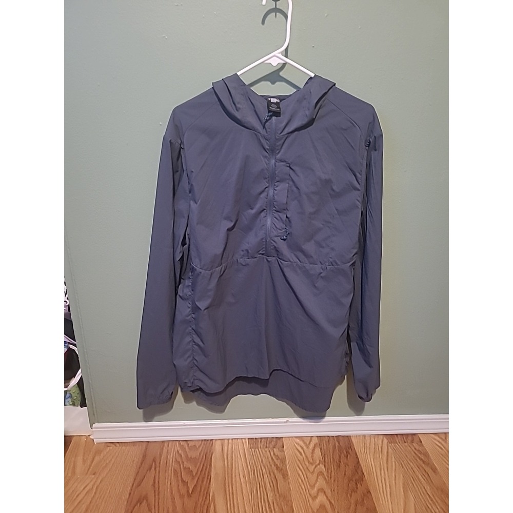 Flylow Lightweight Hooded Hiking‎ Windbreaker Waterproof Half Zip Men's Medium